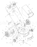 Page B Diagram and Parts List for 11AS589T401 2003 Yard Man Lawn Mower